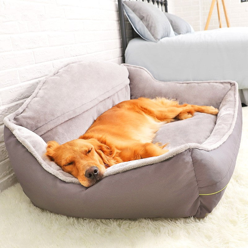 Paws and Whiskers Dog Bed